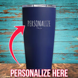 Custom Personalized Coated Drinkware