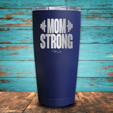 Mom Strong Coated Drinkware