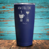 How I Tell Time Coated Drinkware
