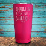 Tequila On Cup Full Shirt Off