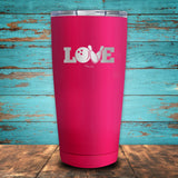 Bowling Love Coated Drinkware