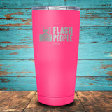 I Flash People Coated Drinkware