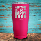 Nap Time is my Happy Hour Coated Drinkware