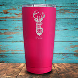 Best Buckin' Dad Coated Drinkware