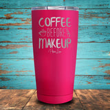 Coffee Before Makeup Coated Drinkware