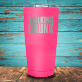 The Walking Drunk Coated Drinkware