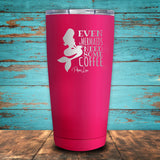 Even Mermaids Need Some Coffee Coated Drinkware