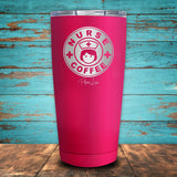 Nurse Coffee Coated Drinkware