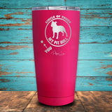 Circle Of Trust Pit Bull Coated Drinkware