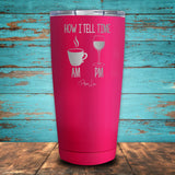 How I Tell Time Coated Drinkware