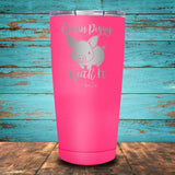 Gettin Piggy With It Coated Drinkware