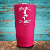 Mermaid Of Honor Coated Drinkware