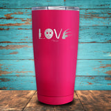 Horror Love Coated Drinkware