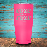 Cozé with my Rosé Coated Drinkware