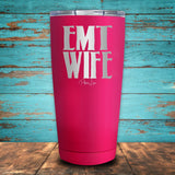 EMT Wife Coated Drinkware