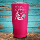 Drink Like A Fish Mermaid Coated Drinkware