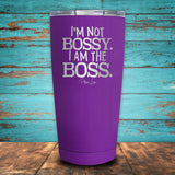 I'm Not Bossy I Am The Boss. Coated Drinkware