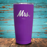 Mrs. PL Coated Drinkware