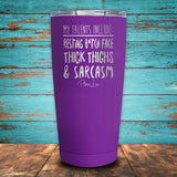 My Talents Include... Coated Drinkware