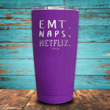 EMT Naps Netflix Coated Drinkware