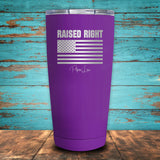 Raised Right Coated Drinkware