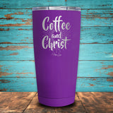 Coffee and Christ Coated Drinkware