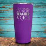 Teacher Voice Coated Drinkware