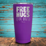 Free Hugs (for dogs) Coated Drinkware