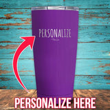 Custom Personalized Coated Drinkware