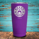 Nurse Coffee Coated Drinkware