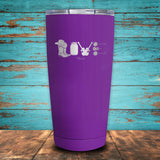 Country Music Love Coated Drinkware
