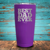 Best Dad Ever Coated Drinkware