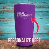 The Real Deplorables Coated Drinkware