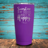 Sunshine on My Shoulders Coated Drinkware