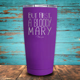 But First, A Bloody Mary Coated Drinkware