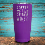 Coffee Daytime Wine Coated Drinkware