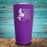 Even Mermaids Need Some Coffee Coated Drinkware