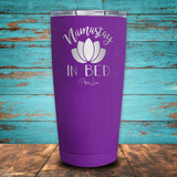 Namastay In Bed Coated Drinkware