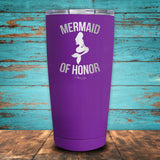 Mermaid Of Honor Coated Drinkware