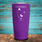 Go Cluck Yourself Coated Drinkware