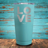 Love Aperture Coated Drinkware