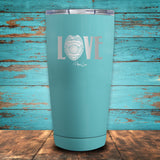 Police Love Simple Coated Drinkware