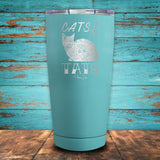 Cats & Tats Coated Drinkware