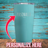 Custom Personalized Coated Drinkware