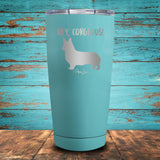 Hey Corgeous Coated Drinkware