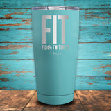 FIT I'm Tired Coated Drinkware