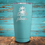 Beach Please Coated Drinkware