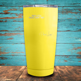 Nosey Little F#&@er Coated Drinkware
