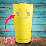 This is Your Cup (Custom Name) Coated Drinkware