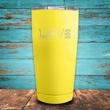 Cycling Love Coated Drinkware